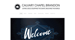 Desktop Screenshot of calvarychapelbrandon.org