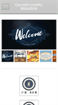 Mobile Screenshot of calvarychapelbrandon.org